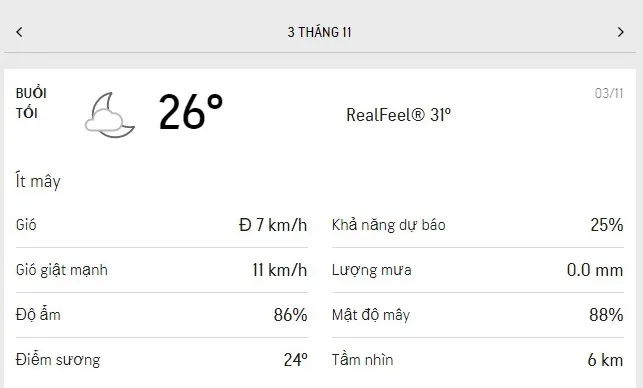 Dự báo thời tiết TPHCM hôm nay 2/11 và ngày mai 3/11/2021: cả ngày nắng nóng, lượng UV cao 6