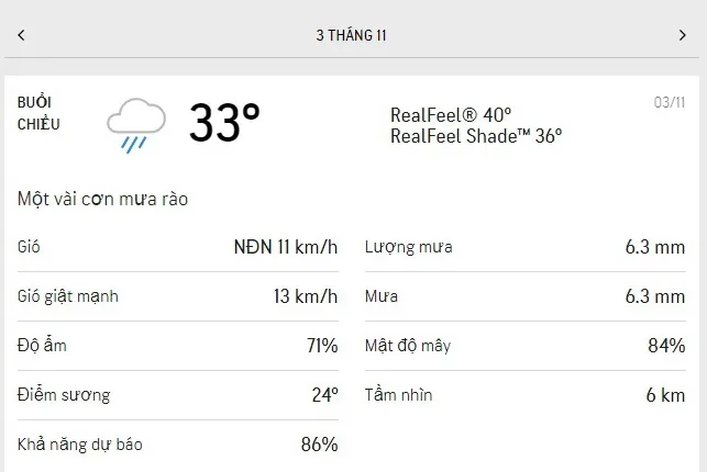 Dự báo thời tiết TPHCM hôm nay 3/11 và ngày mai 4/11/2021: trời nắng, trong không khí có sương bụi 2