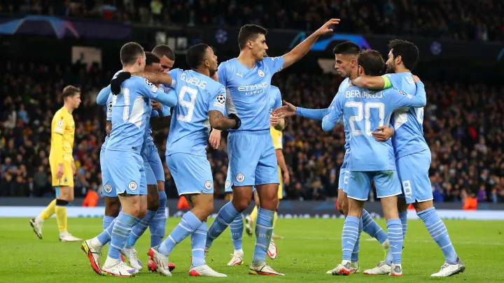 Diễn biến chính trận Man City 4-1 Club Brugge - Cup C1: Vươn lên đầu bảng