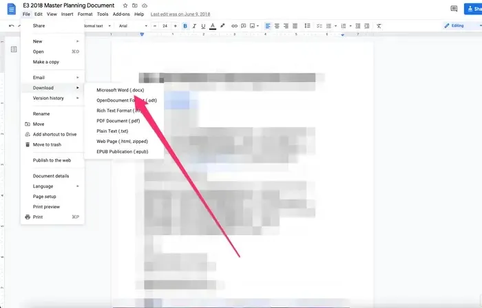 Cách tải xuống tập tin từ Google Docs để sử dụng hoặc chia sẻ lúc ngoại tuyến 2