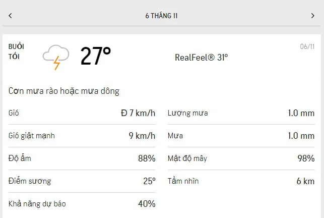 Dự báo thời tiết TPHCM hôm nay 6/11 và ngày mai 7/11/2021: trời dịu nắng, nhiệt độ cao nhất 33 độ C 3
