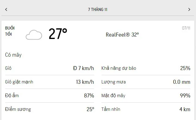 Dự báo thời tiết TPHCM hôm nay 6/11 và ngày mai 7/11/2021: trời dịu nắng, nhiệt độ cao nhất 33 độ C 6