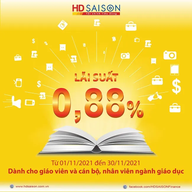HD SAISON tung gói lãi suất ưu đãi cho giáo viên, cán bộ ngành giáo dục 1