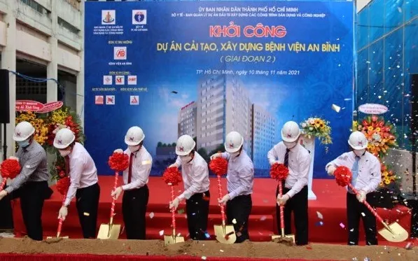 Lễ khởi công Dự án cải tạo xây dựng Bệnh viện An Bình giai đoạn 2 1