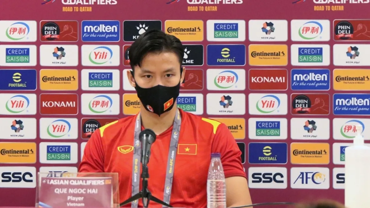 HLV Việt Nam và Nhật Bản nói gì trong buổi họp báo trước trận đấu - Minh Vương không được đăng ký
