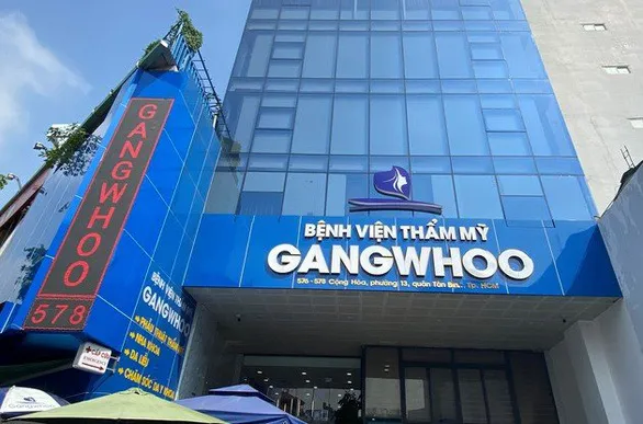 Bệnh viện thẩm mỹ Gangwhoo - nơi xảy ra vụ việc - Ảnh: TTO