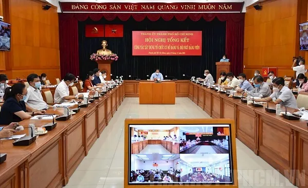 Hội nghị trực tuyến tổng kết Công tác xây dựng tổ chức cơ sở Đảng và đội ngũ đảng viên 1