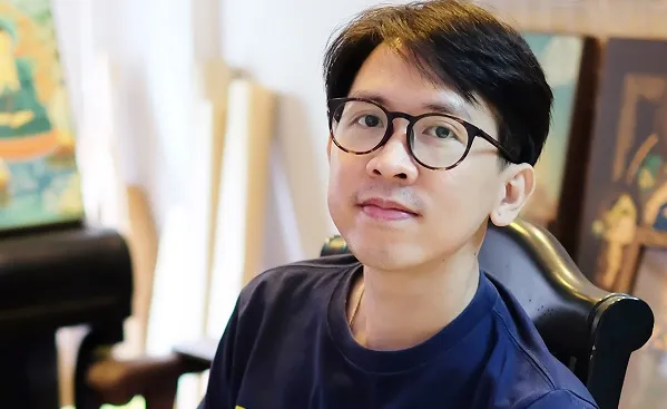 Họa sĩ vẽ Bụt theo phong cách thiếu nhi 1