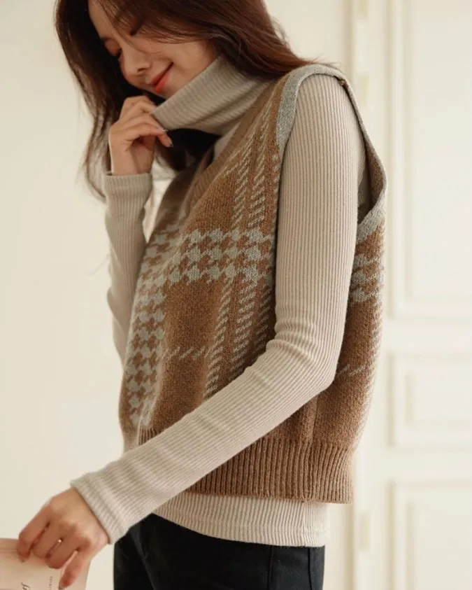 Những mẫu áo len gile đẹp, trendy và đáng sắm nhất hiện nay 14