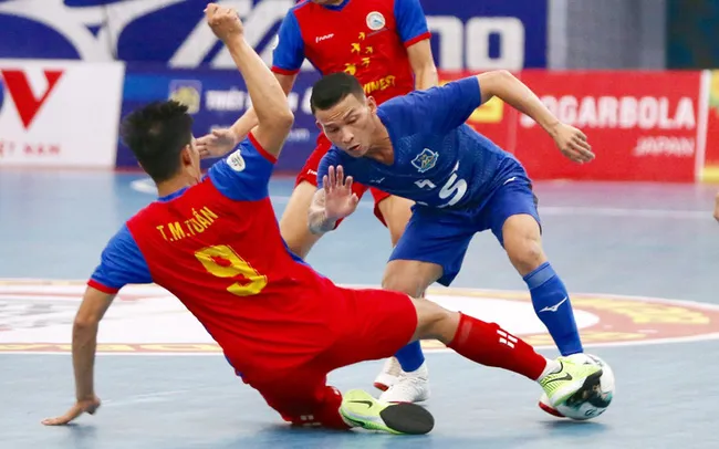 Giải Futsal VĐQG 2021: Thái Sơn Nam xây chắc ngôi đầu - Zetbit Sài Gòn lên nhì bảng