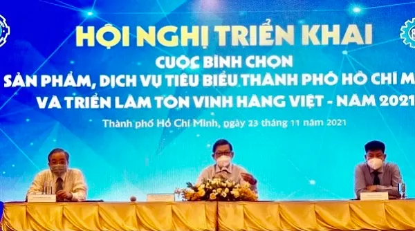 Triển khai cuộc bình chọn sản phẩm dịch vụ tiêu biểu TPHCM và triển lãm tôn vinh hàng Việt năm 2021 1