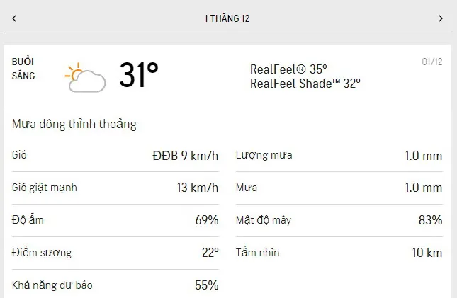 Dự báo thời tiết TPHCM hôm nay 30/11 và ngày mai 1/12/2021: sáng nắng dịu, chiều nhiều mưa 4