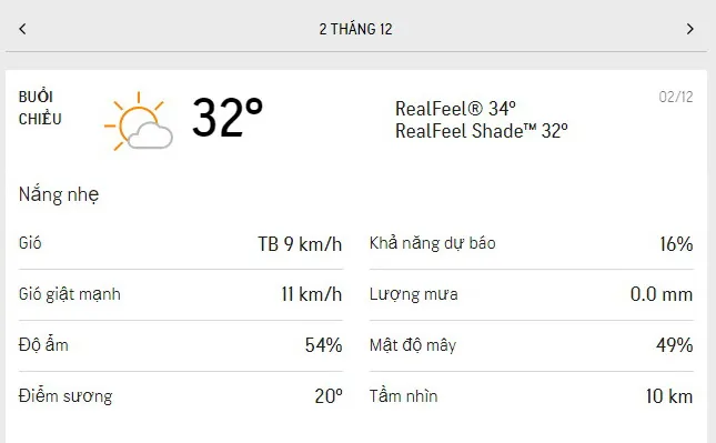 Dự báo thời tiết TPHCM hôm nay 1/12 và ngày mai 2/12/2021: ngày nắng nhẹ, mưa dông rải rác 5