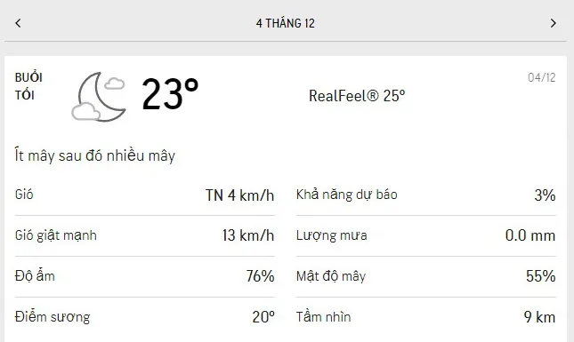 Dự báo thời tiết TPHCM hôm nay 4/12 và ngày mai 5/12/2021: mây và nắng xen kẻ, lượng UV mức 7 3