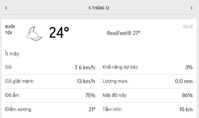 Dự báo thời tiết TPHCM hôm nay 4/12 và ngày mai 5/12/2021: mây và nắng xen kẻ, lượng UV mức 7 6