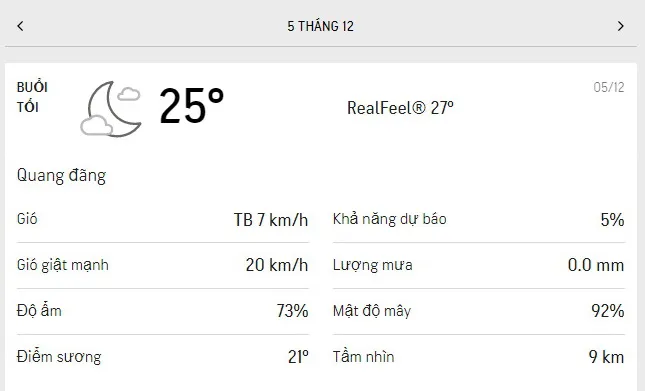 Dự báo thời tiết TPHCM hôm nay 5/12 và ngày mai 6/12/2021: nắng sớm, mây thay đổi và gió cấp 2 3