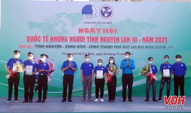 Khai mạc Ngày hội quốc tế những người tình nguyện lần 10 - năm 2021 1