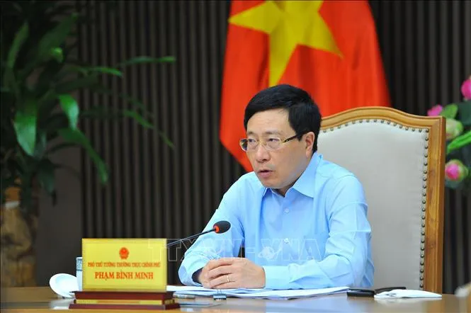 Phó Thủ tướng Thường trực Phạm Bình Minh 