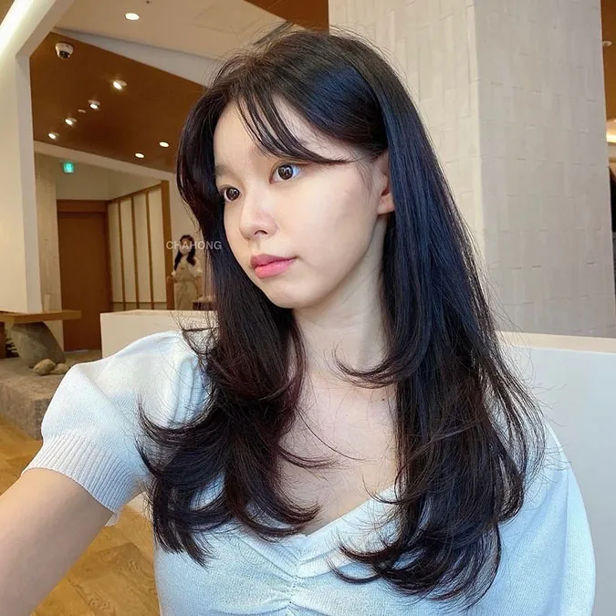4 kiểu tóc uốn xu hướng của gái Nhật – Hàn trong năm 2022 17