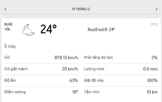 Dự báo thời tiết TPHCM hôm nay 18/12 và ngày mai 19/12/2021: nắng nhẹ, bầu trời nhiều mây xốp 6
