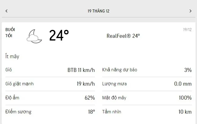 Dự báo thời tiết TPHCM hôm nay 19/12 và ngày mai 20/12/2021: bầu trời mát dịu, gió giật đến cấp 4 3