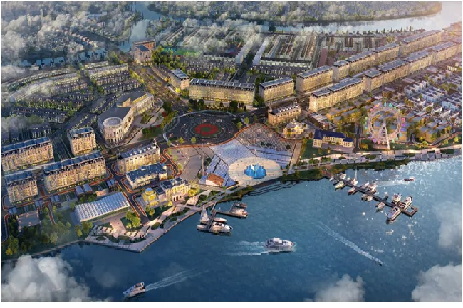 Chính thức tác phát triển phân khu River Mansion thuộc khu đô thị sinh thái thông minh Aqua City 2