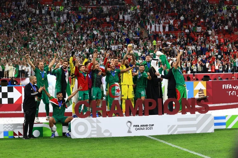 Đá bại Tunisia, Algeria vô địch lên ngôi vô địch Arab Cup 2021