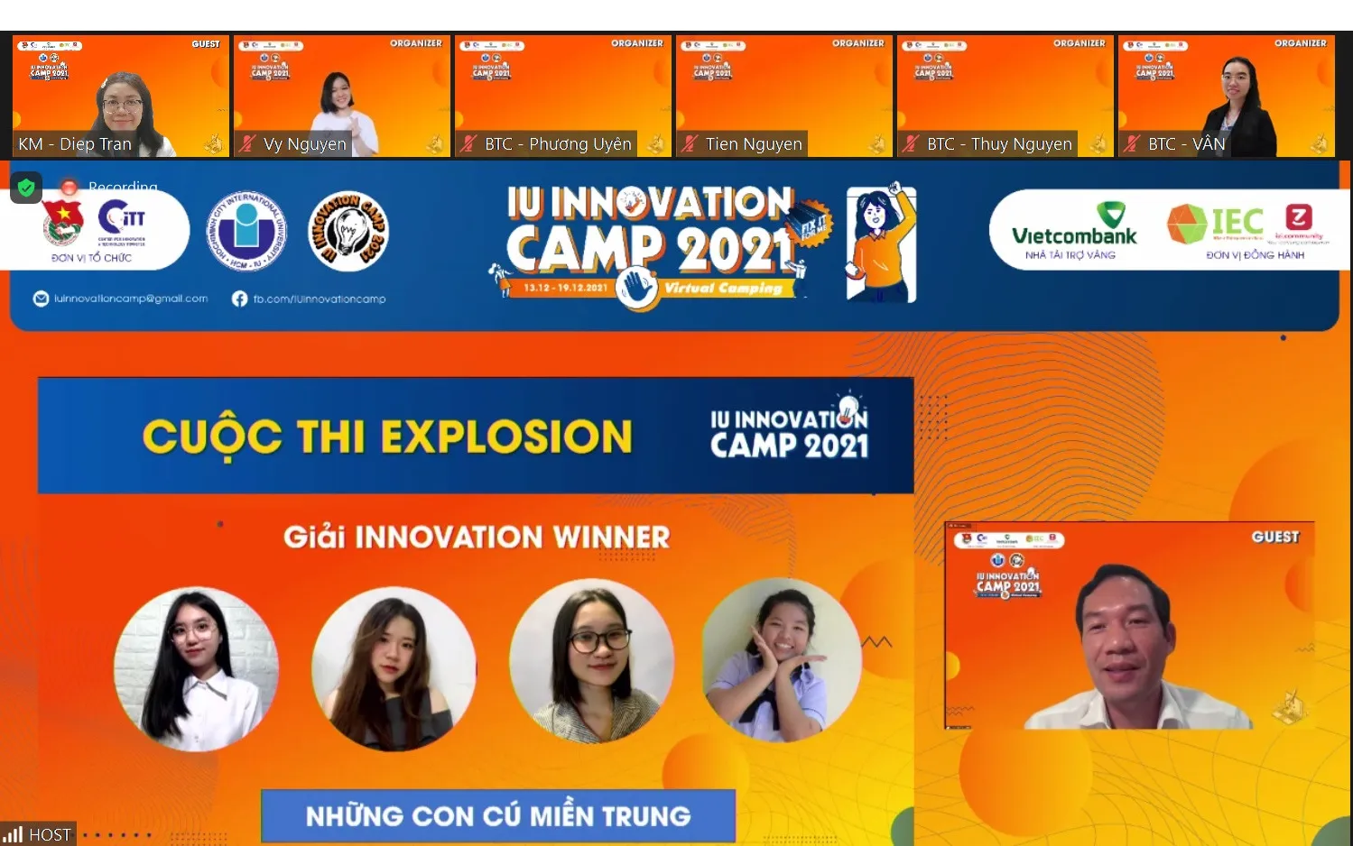 hội trại, đại học quốc tế, IU Innovation Camp
