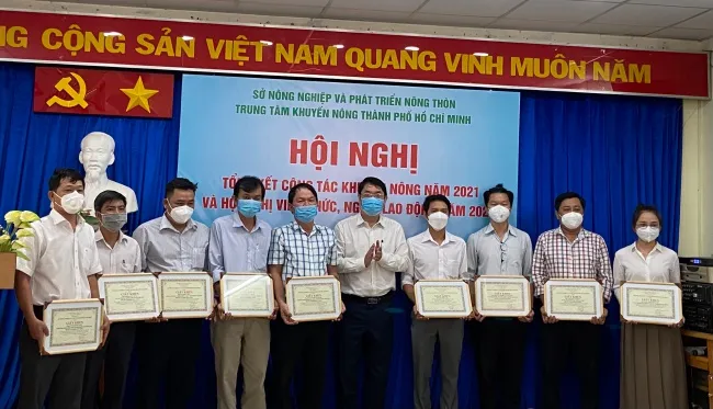 Tổng kết công tác khuyến nông thành phố năm 2021 1