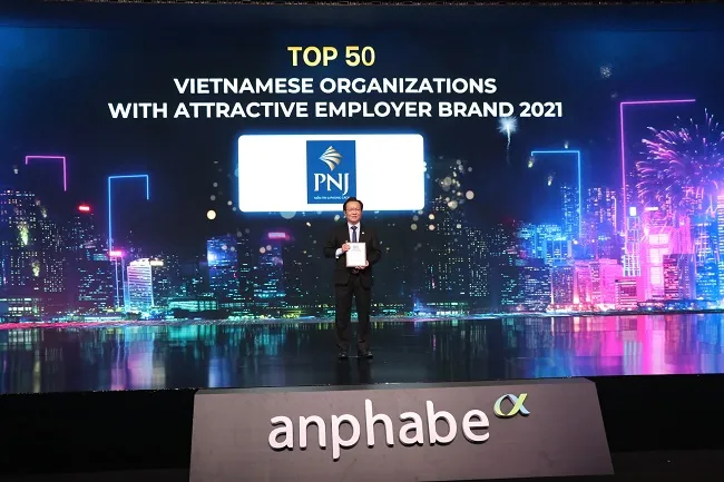 PNJ tiếp tục được vinh danh 