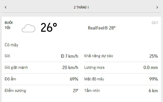 Dự báo thời tiết TPHCM hôm nay 1/1 và ngày mai 2/1/2022: mây và nắng nhẹ, lượng UV ở mức 7 6