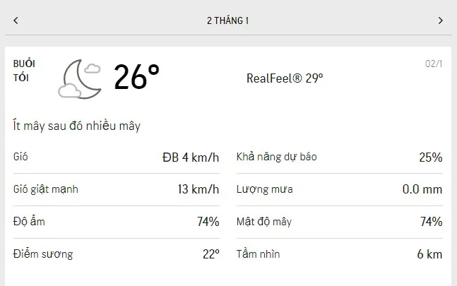 Dự báo thời tiết TPHCM hôm nay 2/1 và ngày mai 3/1/2022: nắng gắt, nhiệt độ cao nhất 33 độ C 3