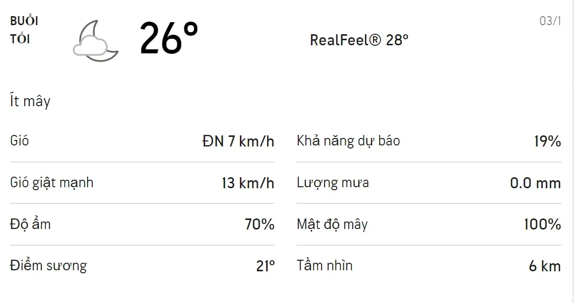 Dự báo thời tiết TPHCM hôm nay 3/1 và ngày mai 4/1/2022: Trời nắng có sương mờ không mưa 3