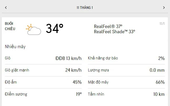 Dự báo thời tiết TPHCM hôm nay 2/1 và ngày mai 11/1/2022: nắng gắt, nhiệt độ cao nhất 33 độ C 5