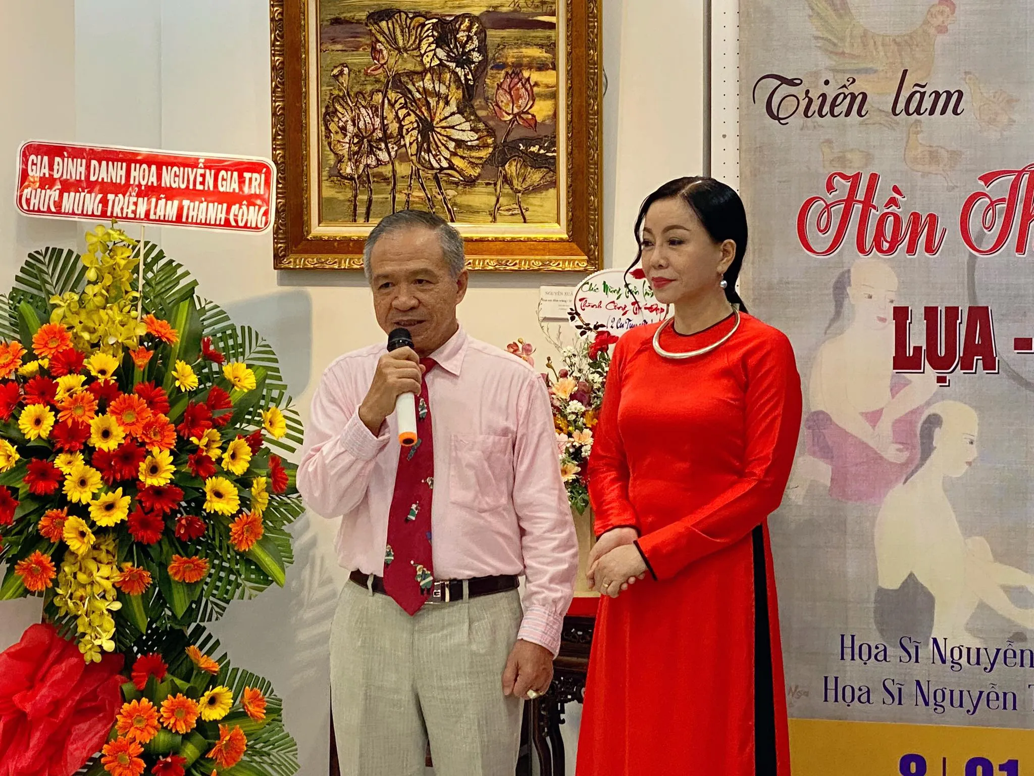 Triển lãm mỹ thuật “Hồn thơ” tại Bình Minh Art Gallery