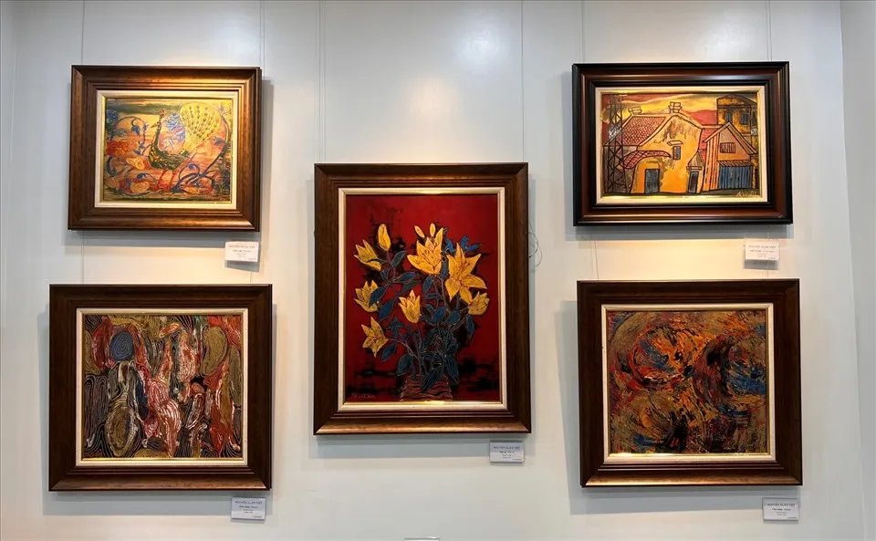 Triển lãm mỹ thuật “Hồn thơ” tại Bình Minh Art Gallery