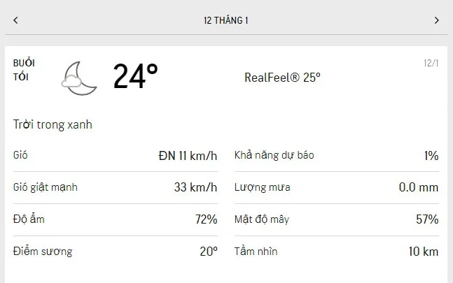 Dự báo thời tiết TPHCM hôm nay 11/1 và ngày mai 12/1/2022: trời nắng, mật độ mây 50% 6
