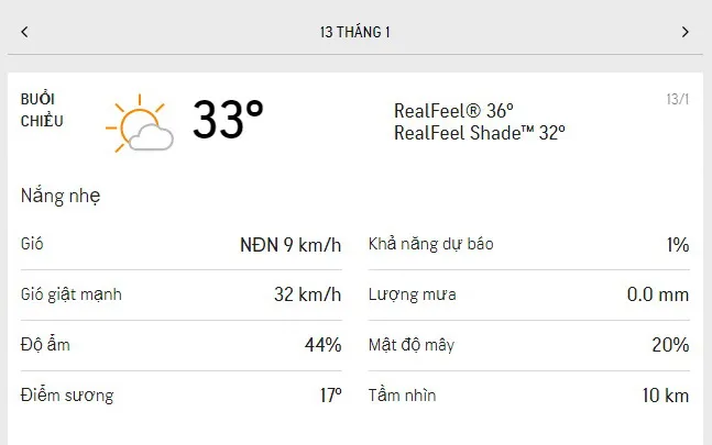 Dự báo thời tiết TPHCM hôm nay 12/1 và ngày mai 13/1/2022: sáng mát, trưa và chiều nắng nóng 5