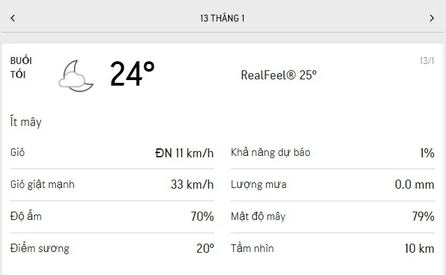 Dự báo thời tiết TPHCM hôm nay 13/1 và ngày mai 14/1/2022: trời mát, tối gió mạnh 3