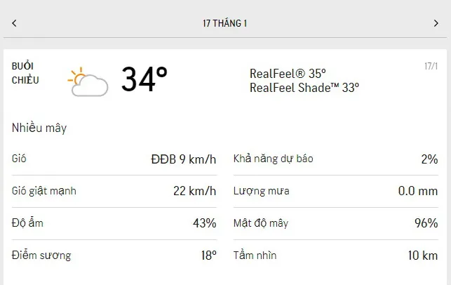 Dự báo thời tiết TPHCM hôm nay 16/1 và ngày mai 17/1/2022: ngày nắng nhưng không quá oi bức 5