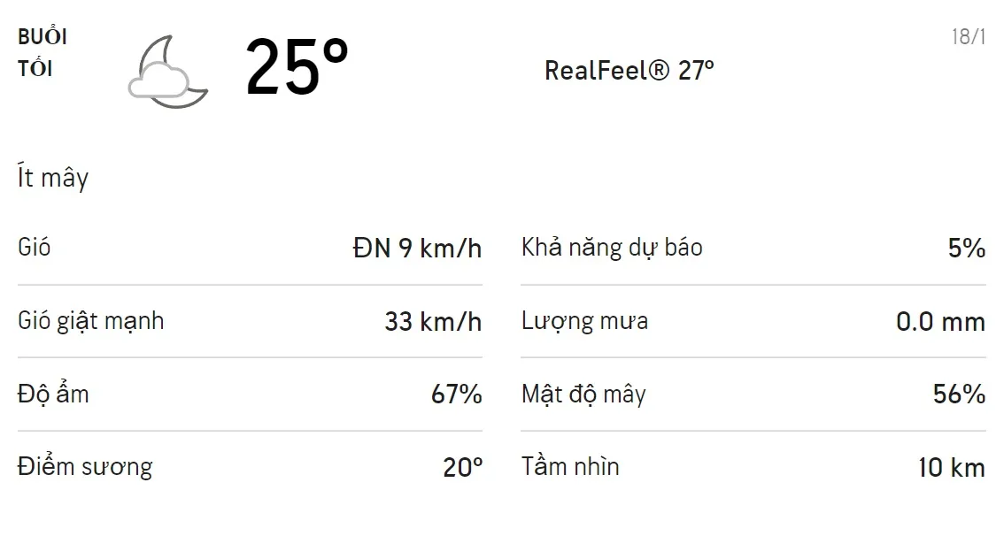 Dự báo thời tiết TPHCM hôm nay 17/1 và ngày mai 18/1/2022: Trời nắng nhẹ không mưa 6