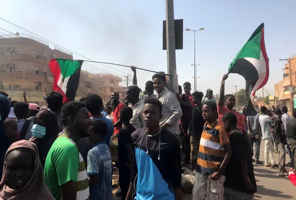 Lực lượng an ninh Sudan, người biểu tình