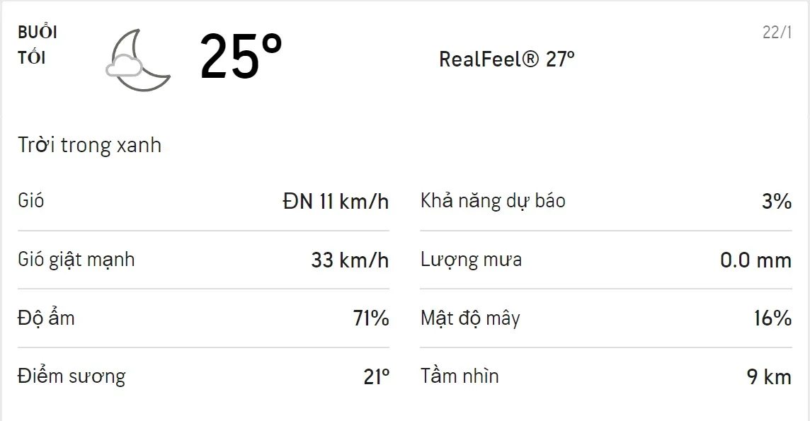 Dự báo thời tiết TPHCM hôm nay 21/1 và ngày mai 22/1/2022: Trời nắng không mưa 6