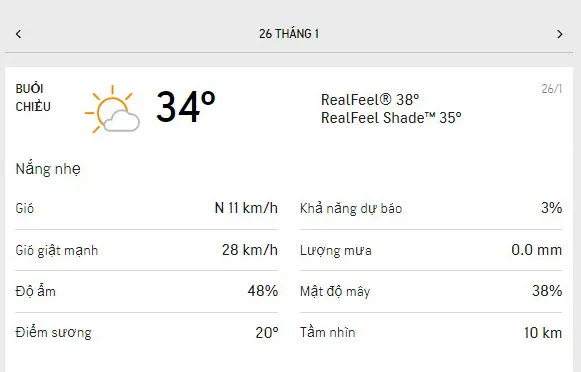 Dự báo thời tiết TPHCM hôm nay 26/1 và ngày mai 27/1/2022: sáng có mây, chiều nắng nóng 2