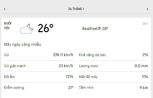 Dự báo thời tiết TPHCM hôm nay 26/1 và ngày mai 27/1/2022: sáng có mây, chiều nắng nóng 3