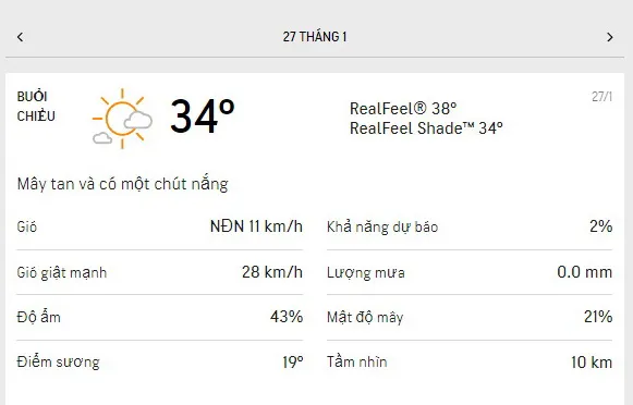 Dự báo thời tiết TPHCM hôm nay 26/1 và ngày mai 27/1/2022: sáng có mây, chiều nắng nóng 5