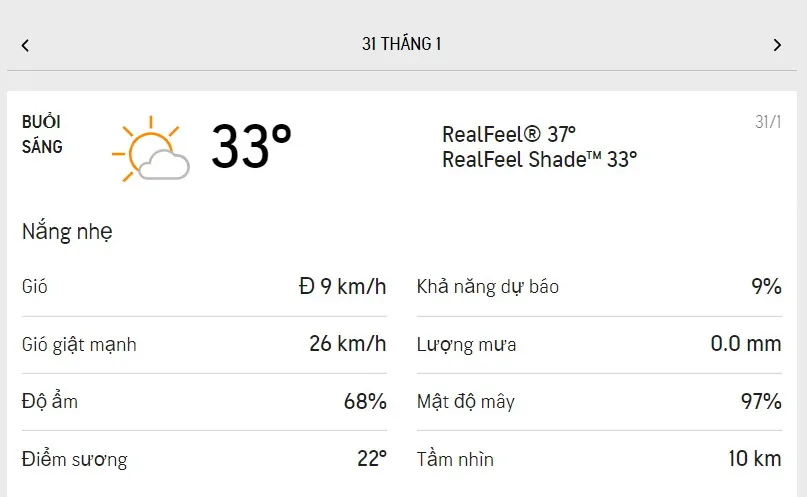 Dự báo thời tiết TPHCM hôm nay 301/1 và ngày mai 31/1/2022: sáng có mưa rào vài nơi, buổi chiều có n 4