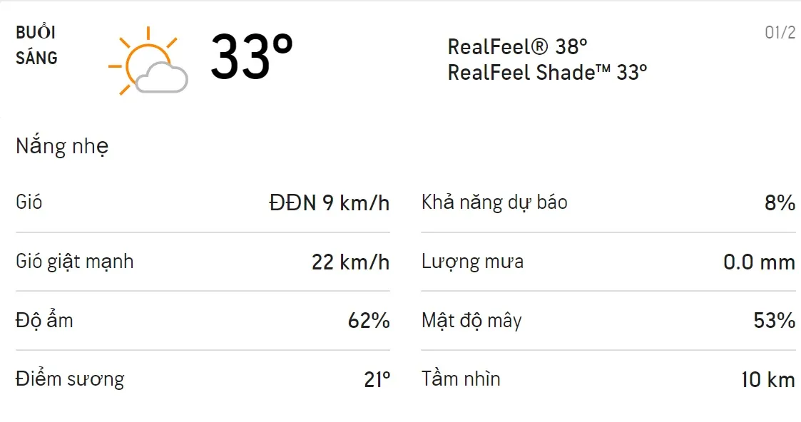 Dự báo thời tiết TPHCM hôm nay 1/2 và ngày mai 2/2/2022: Đầu giờ chiều có mưa rào 1