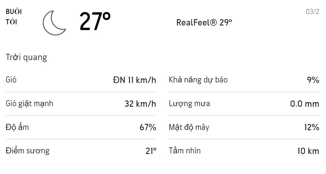 Dự báo thời tiết TPHCM hôm nay 3/2 và ngày mai 4/2/2022: Trời nắng không mưa 3
