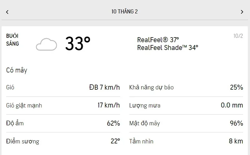Dự báo thời tiết TPHCM hôm nay 10/2 và ngày mai 11/2/2022: nắng dịu, chiều có mưa rào 1